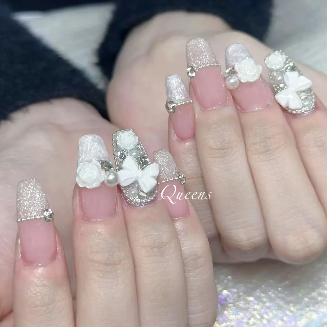 ネイル ハンドネイル Queens ひなのネイルデザイン