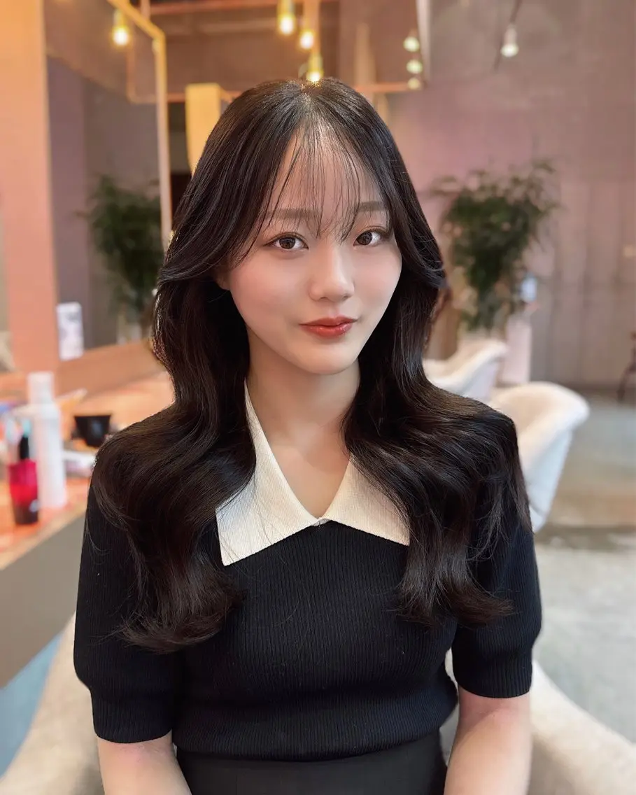ロング カット ヘアカラー 艶カラー✨レイヤー 𝐚𝐲𝐚𝐤𝐚のヘアスタイル