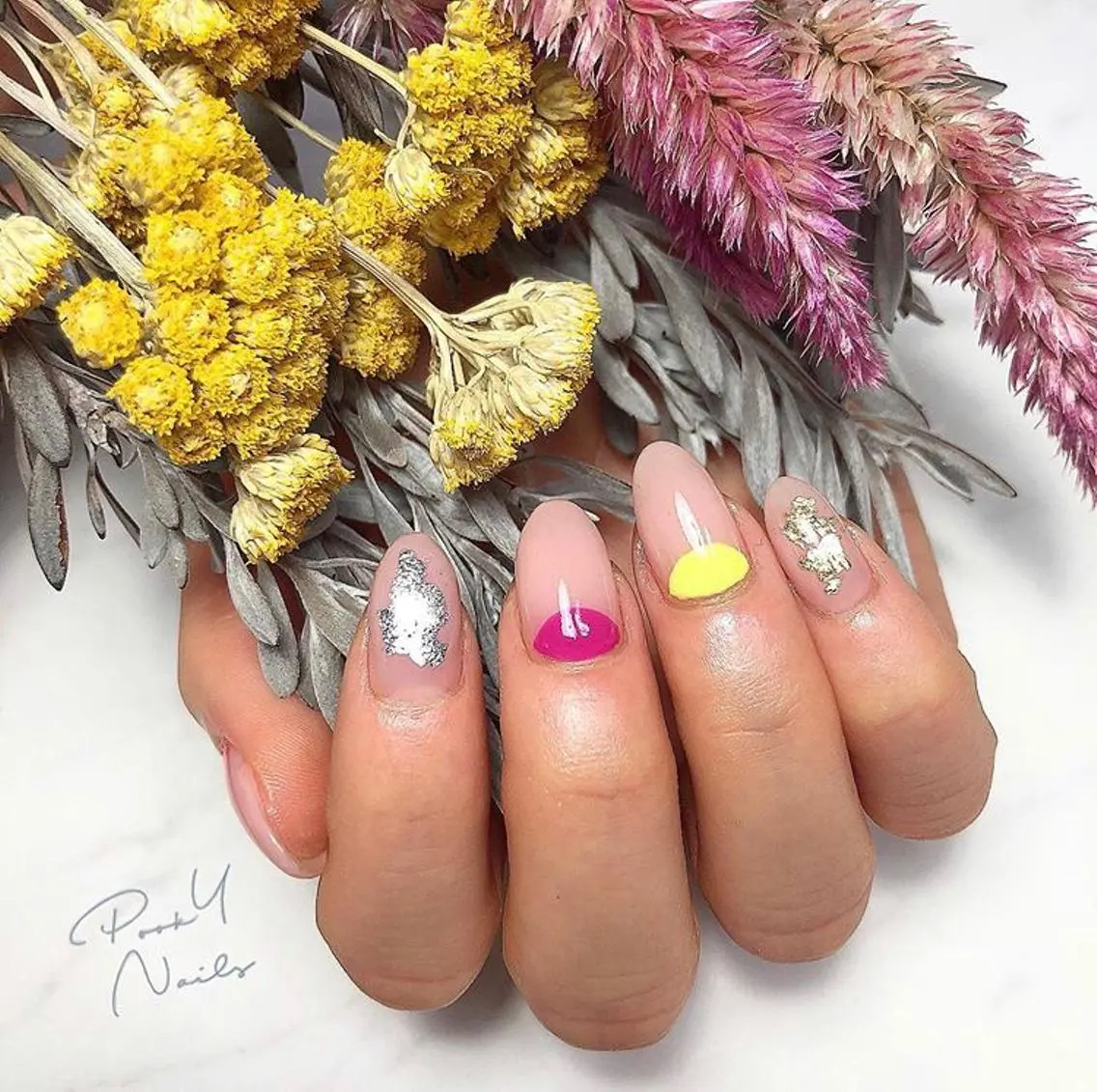 ネイル ハンドネイル Pooky nailsのネイルデザイン
