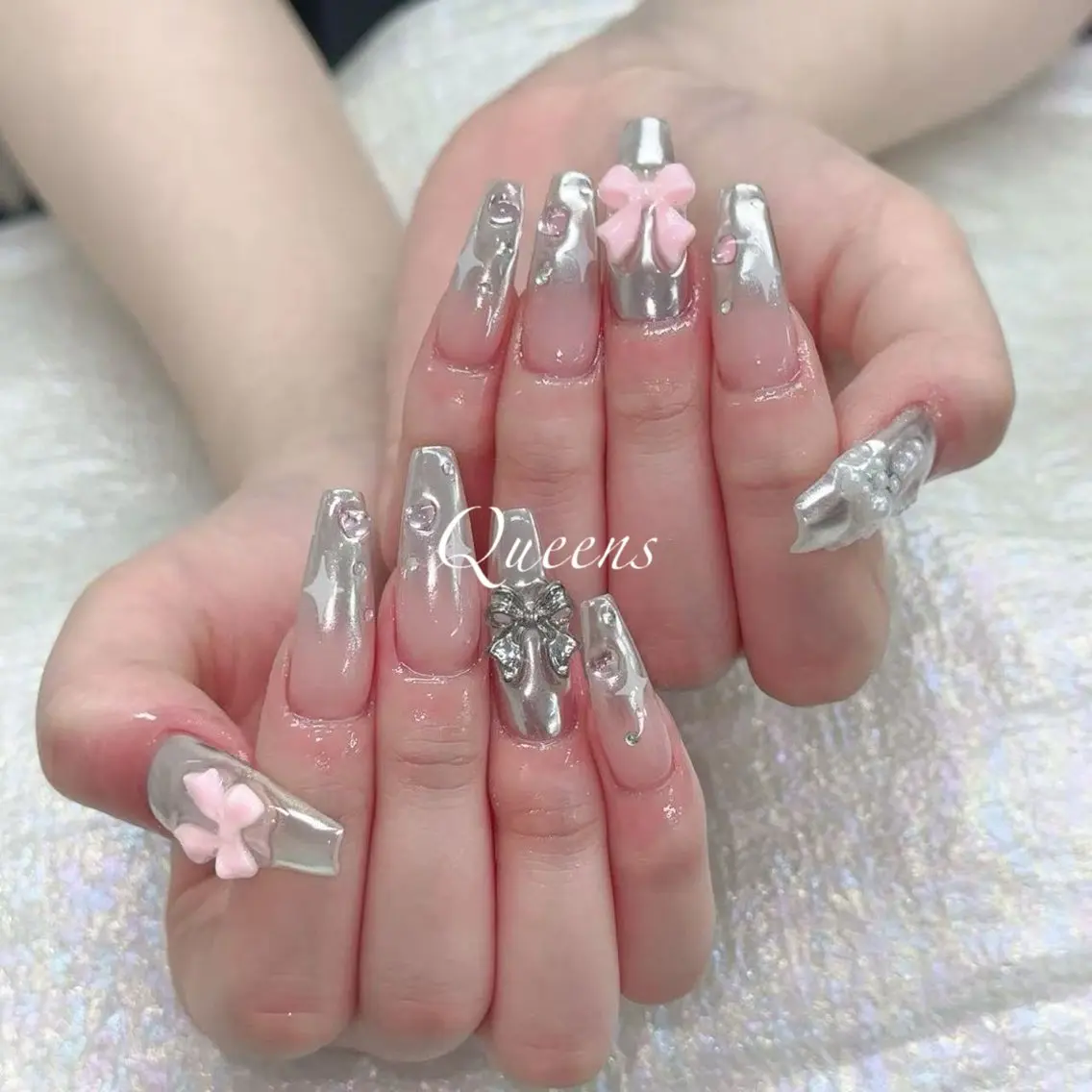 ネイル ハンドネイル Queens マオのネイルデザイン