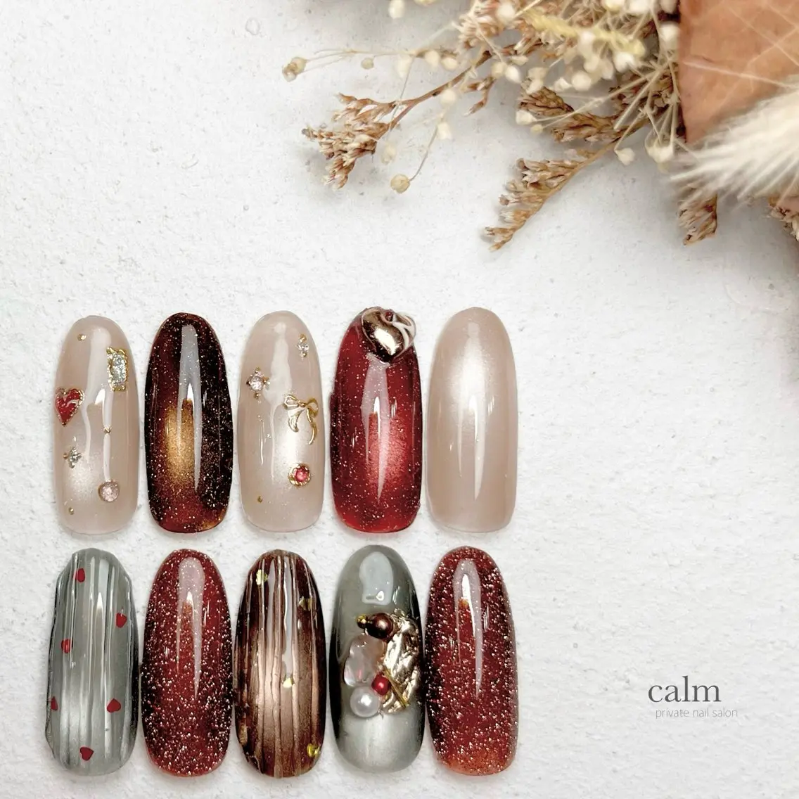 ネイル ハンドネイル calm 〔ｶｰﾑ〕のネイルデザイン
