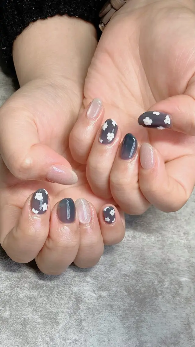 ネイル ハンドネイル ハンドケア shino🌟 痛ネイルのネイルデザイン