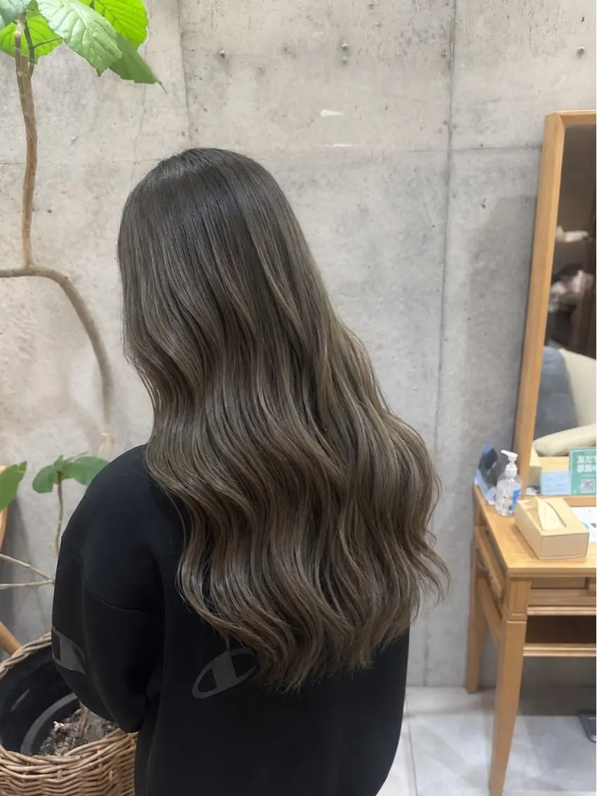 ロング アッシュ Sugar 🌷Ayaka🌷のヘアスタイル