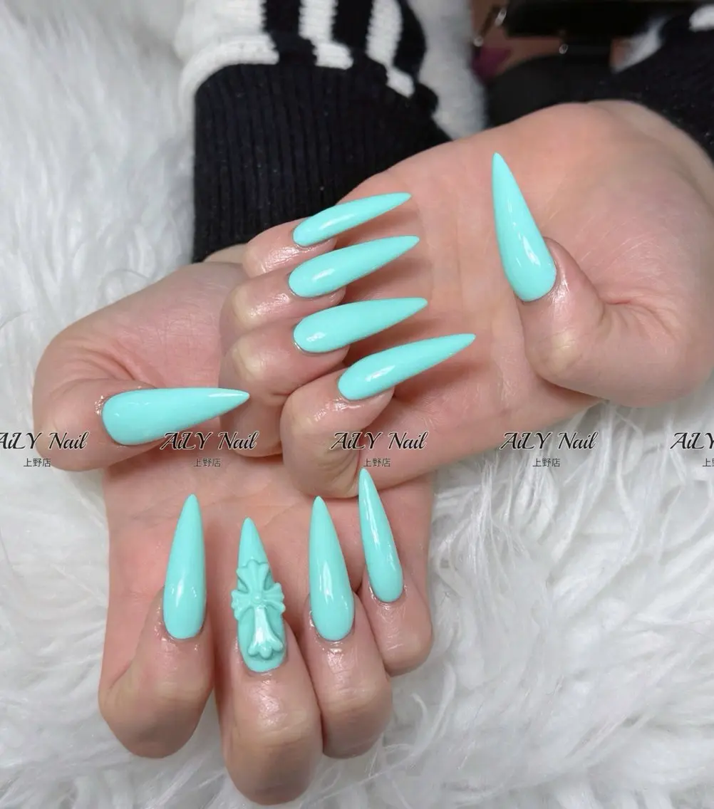 ネイル アートネイル ジェルネイル マグネットネイル ニュアンスネイル シンプルネイル ハンドネイル AiLy Nail 上野店のネイルデザイン