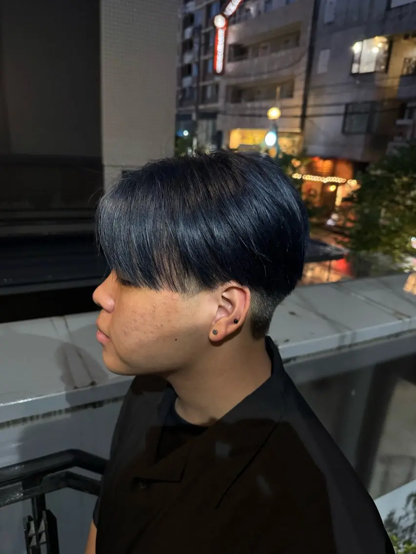 メンズ カット ヘアカラー トリートメント 河野 悠のヘアスタイル