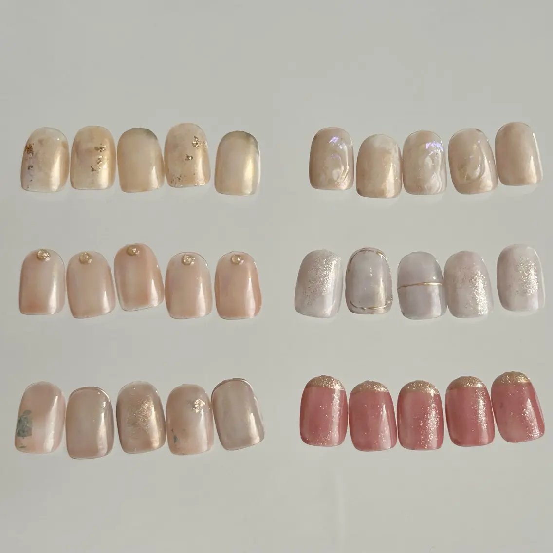 ネイル 𓂃toi. 儚げnuanceのネイルデザイン