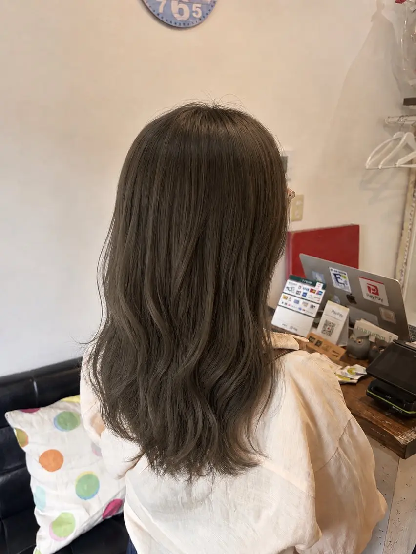カラー ヘアカラー トリートメント ブリーチカラー/草薙 MARU🌼のヘアスタイル