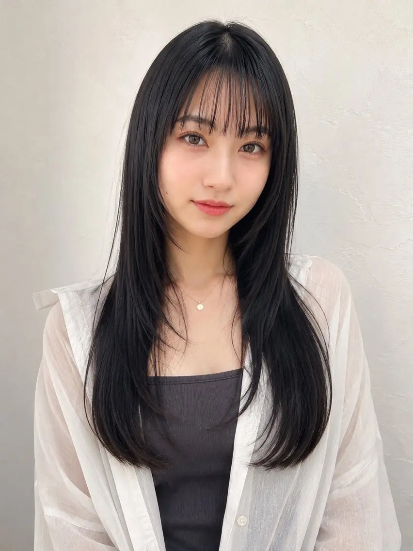 ロング カット "オトナ髪”/ LAKA TOCCAのヘアスタイル