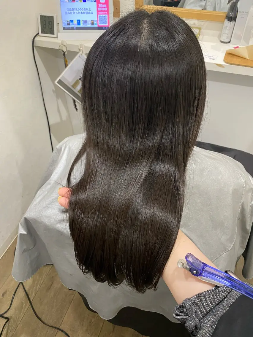 カラー カット ヘアカラー 縮毛矯正 髪質改善サロン 梅田/ヨナミネのヘアスタイル