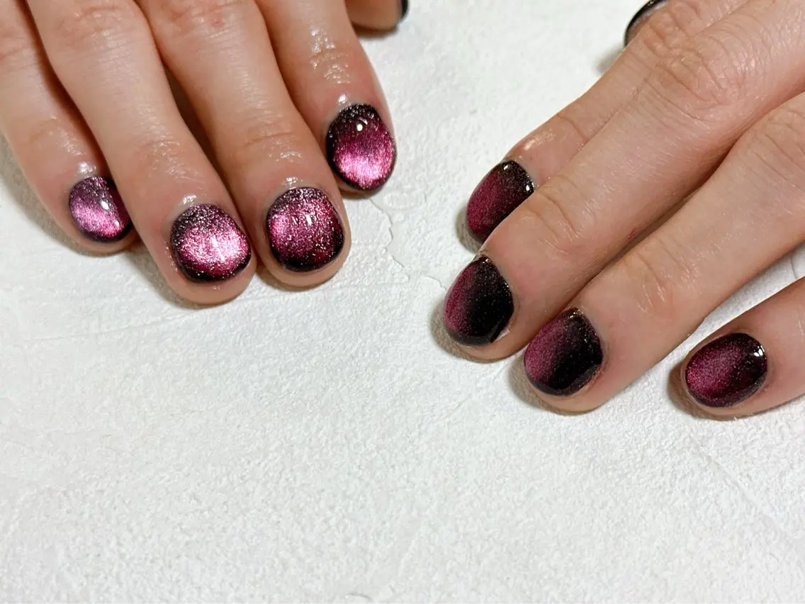 ネイル オーロラネイル フラワーネイル フットネイル フレンチネイル ジェルネイル mogunail &blowのネイルデザイン