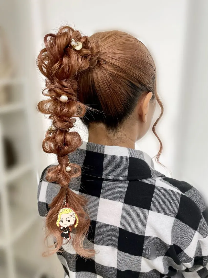 ヘアアレンジ 長岡 有里のヘアスタイル