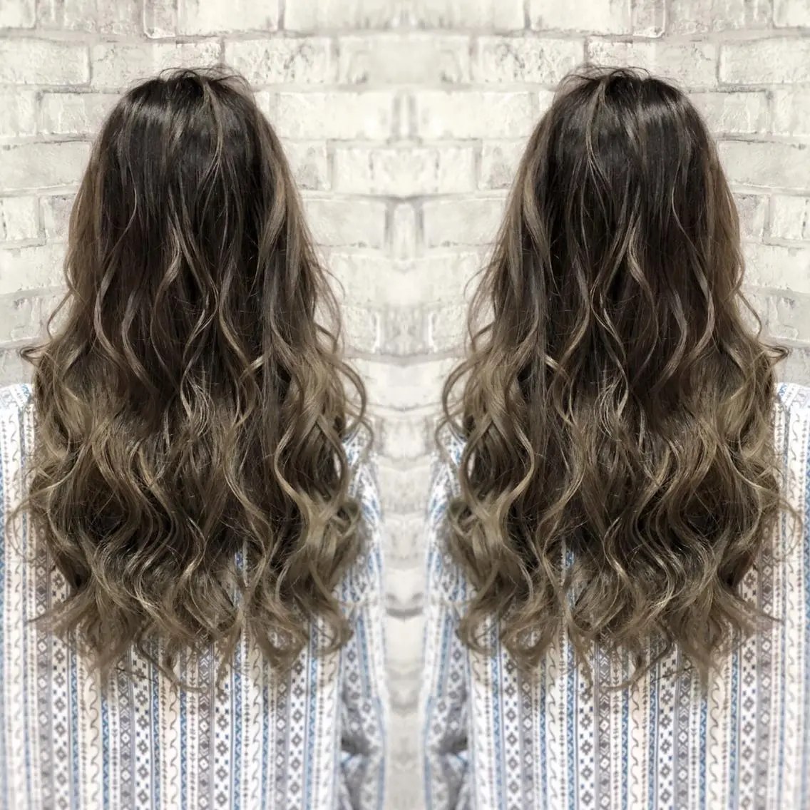 ロング カラー EARTH 越谷店のヘアスタイル