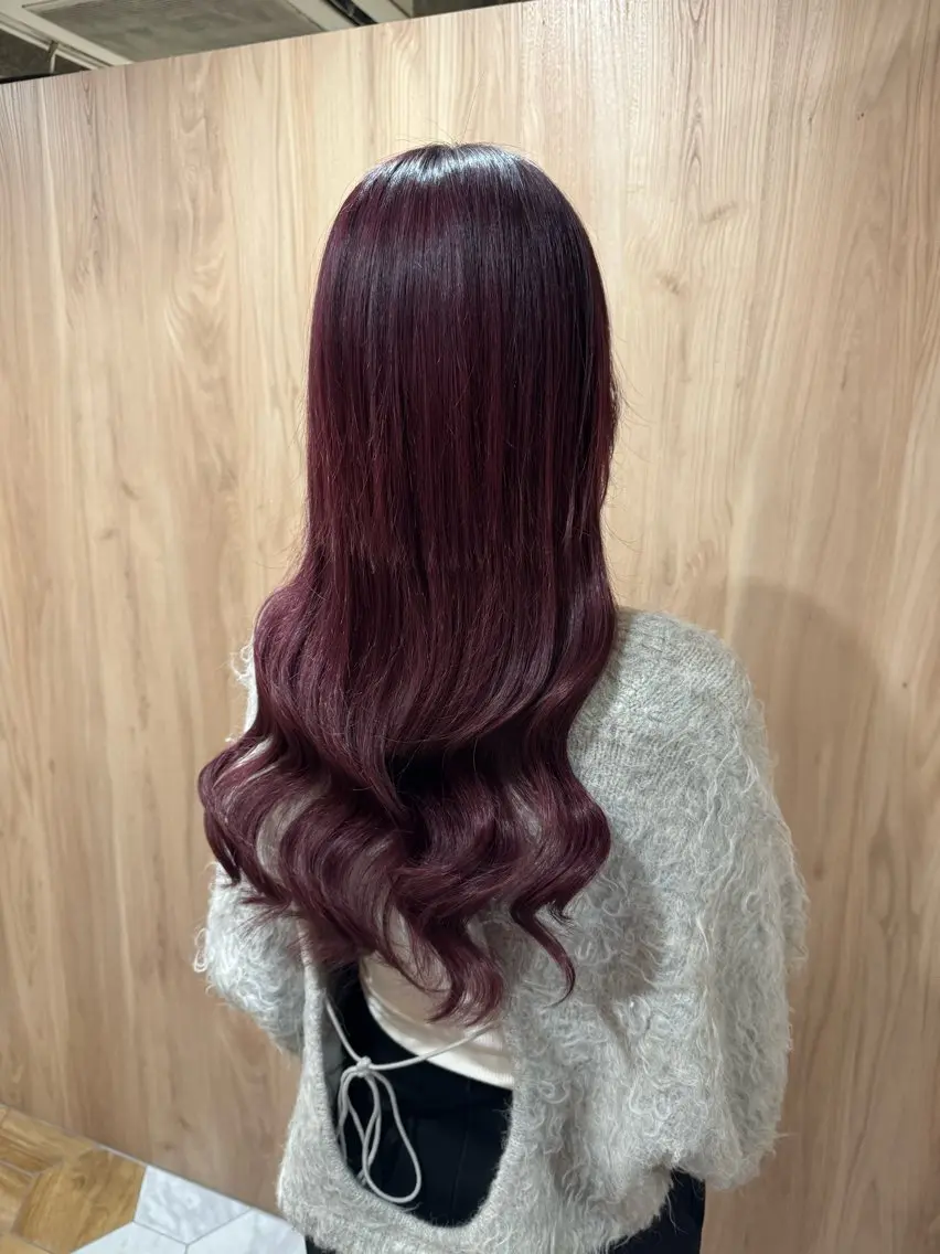 セミロング ヘアカラー トリートメント 🌙米谷 拓海のヘアスタイル