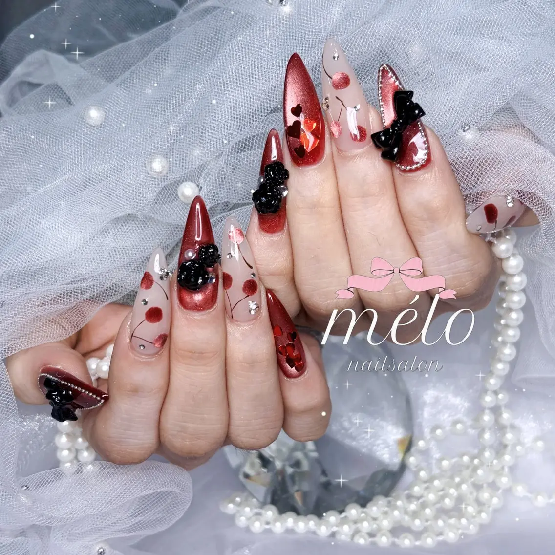 ネイル ハンドネイル mélo 🎀 けいなのネイルデザイン