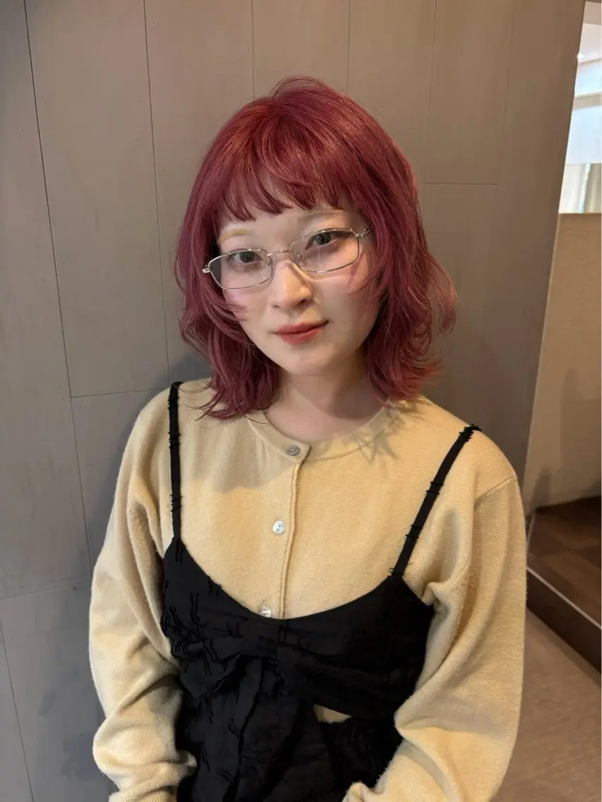 カラー ヘアカラー 野田 実希のヘアスタイル