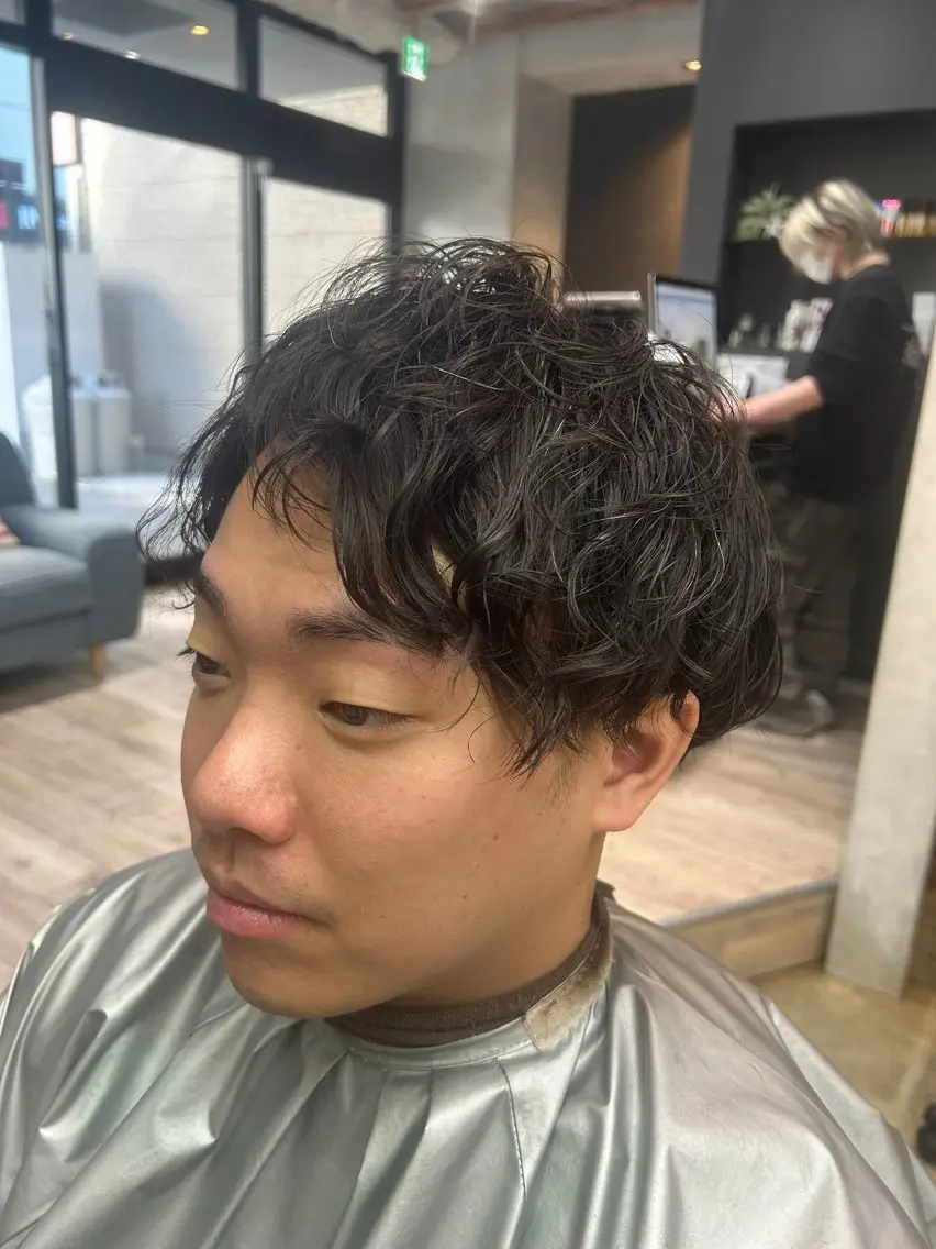 ショート メンズ 冬爪 ゆかのヘアスタイル