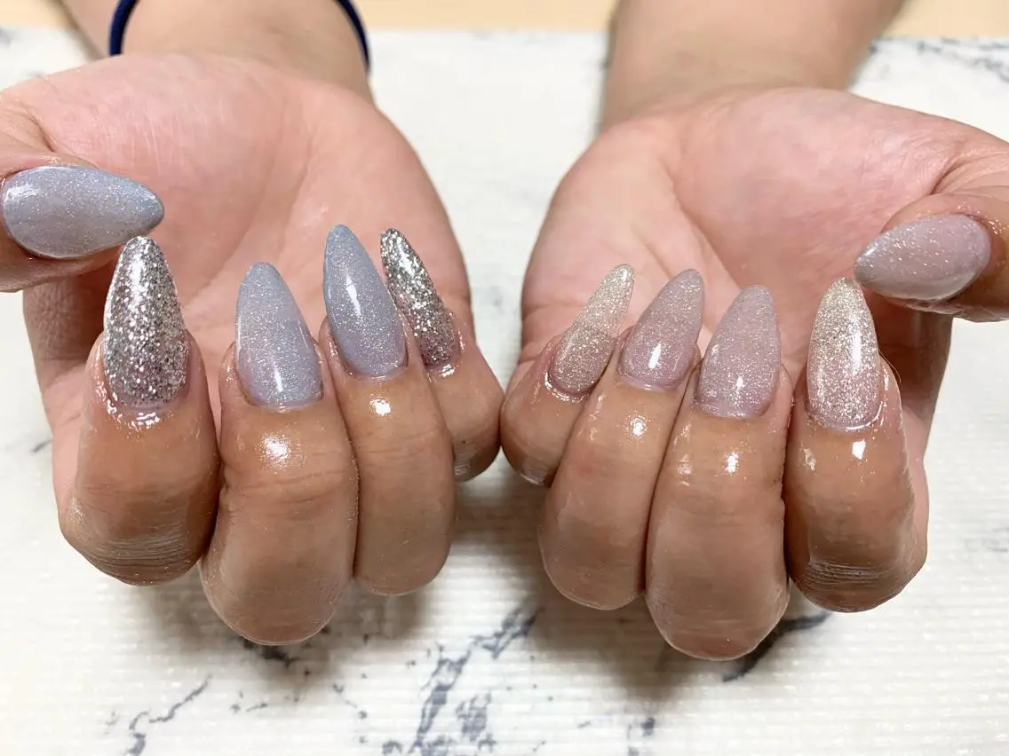 ネイル ワンカラーネイル スカルプネイル Mimi Nailのネイルデザイン
