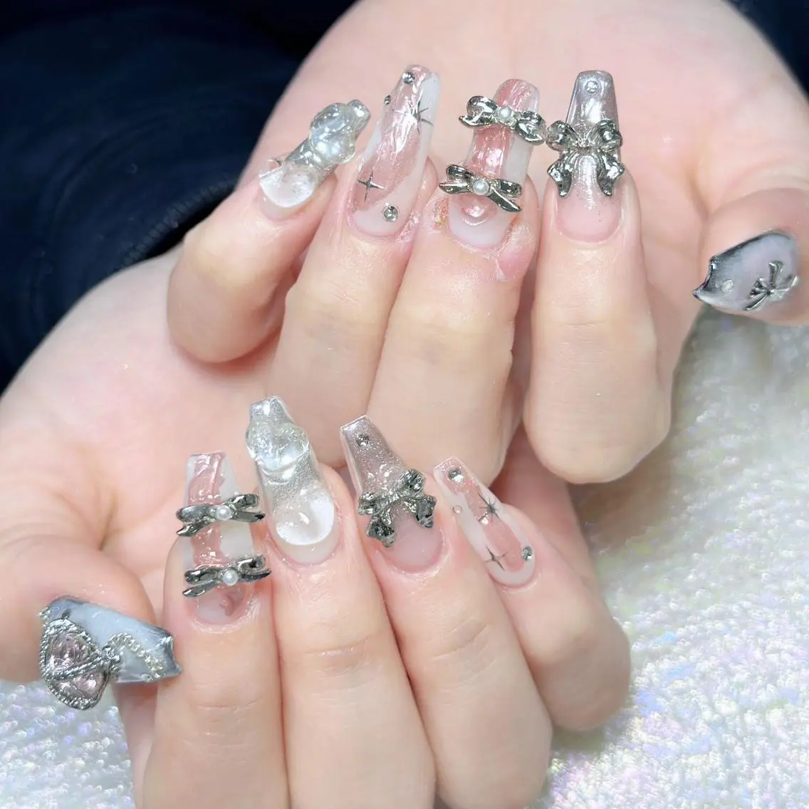 ネイル ハンドネイル Queen‘s なんのネイルデザイン