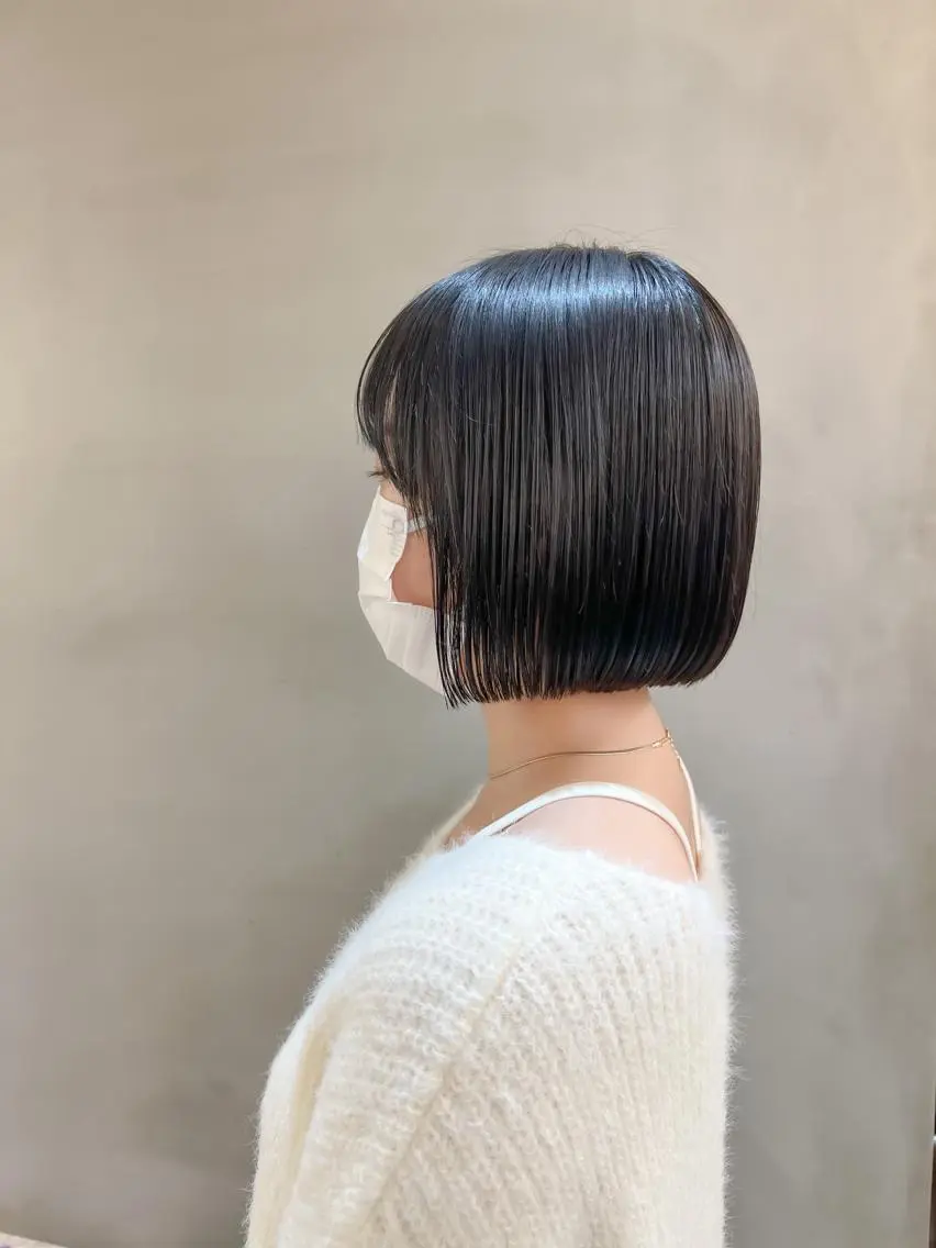 【ご新規様限定】《超音波アイロン》ケアプロサービス❗️カット+髪質改善縮毛矯正+補修トリートメントの写真