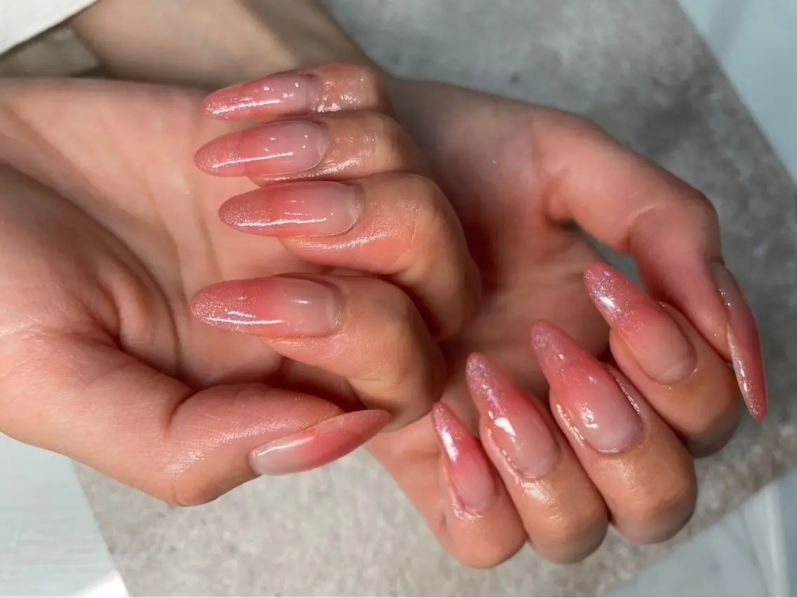 ネイル ラメ(グリッター) ハンドネイル LICO 一宮ネイリストのネイルデザイン