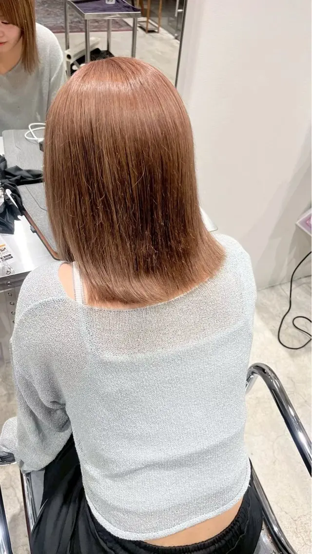 ミディアム カラー ヘアカラー 谷口 優奈のマツエク・マツパデザイン