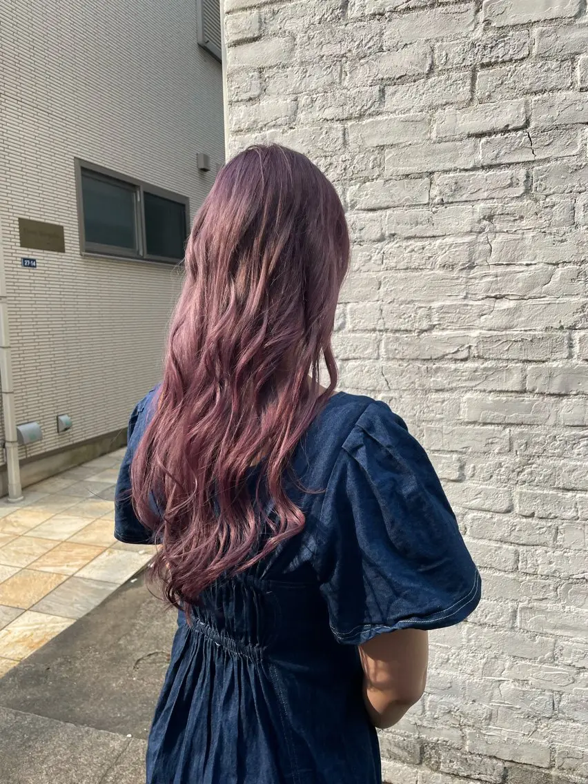 ロング カラー ヘアカラー なな🦋/ 原宿のヘアスタイル