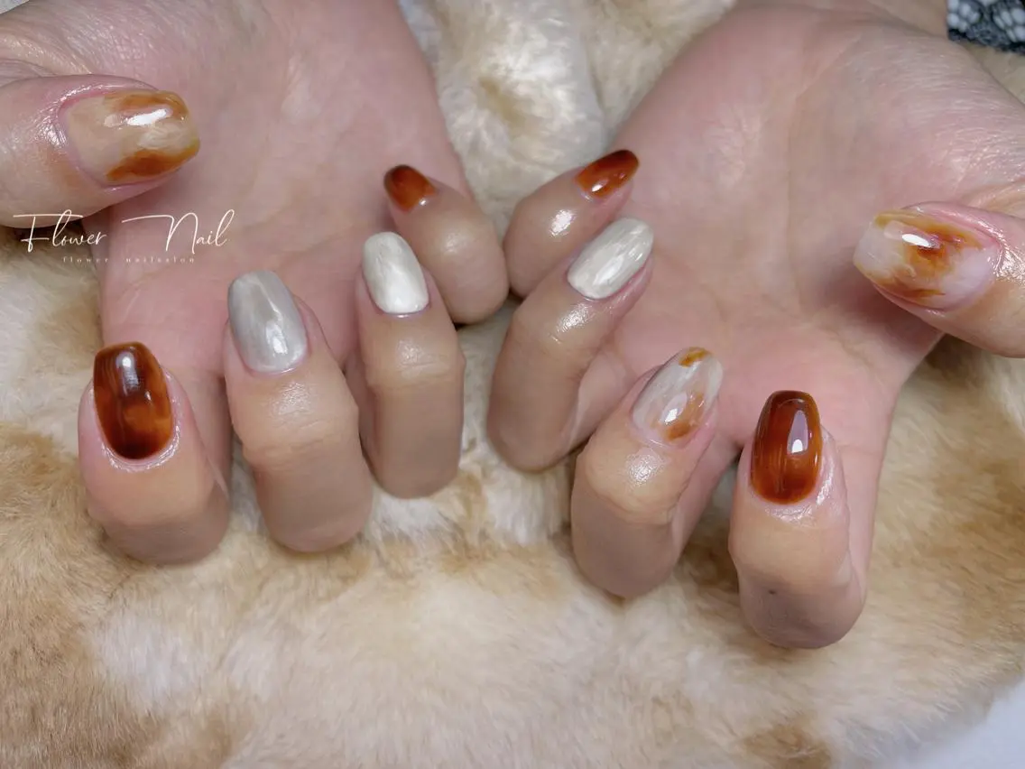 ネイル Flower nailのネイルデザイン