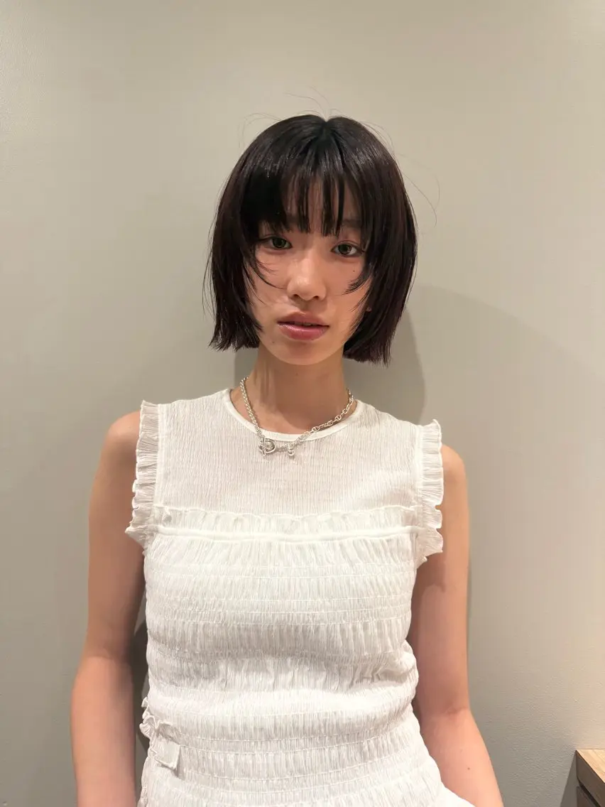 ミディアム カット ヘアカラー 林 コウセイ【三軒茶屋】のヘアスタイル