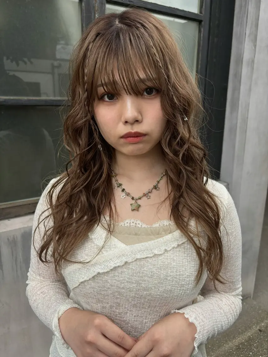 ロング カラー ヘアカラー リトルガーデン/ yuka🧁‎‎のヘアスタイル