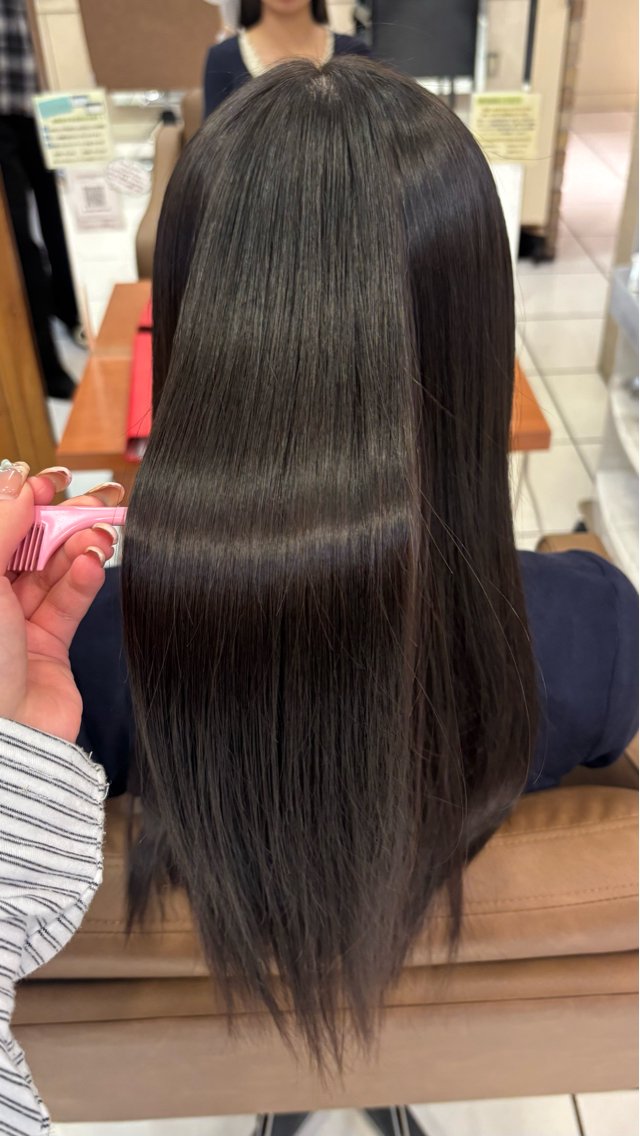 ロング トリートメント 艶カラー 髪質改善 🍓苺奈のヘアスタイル