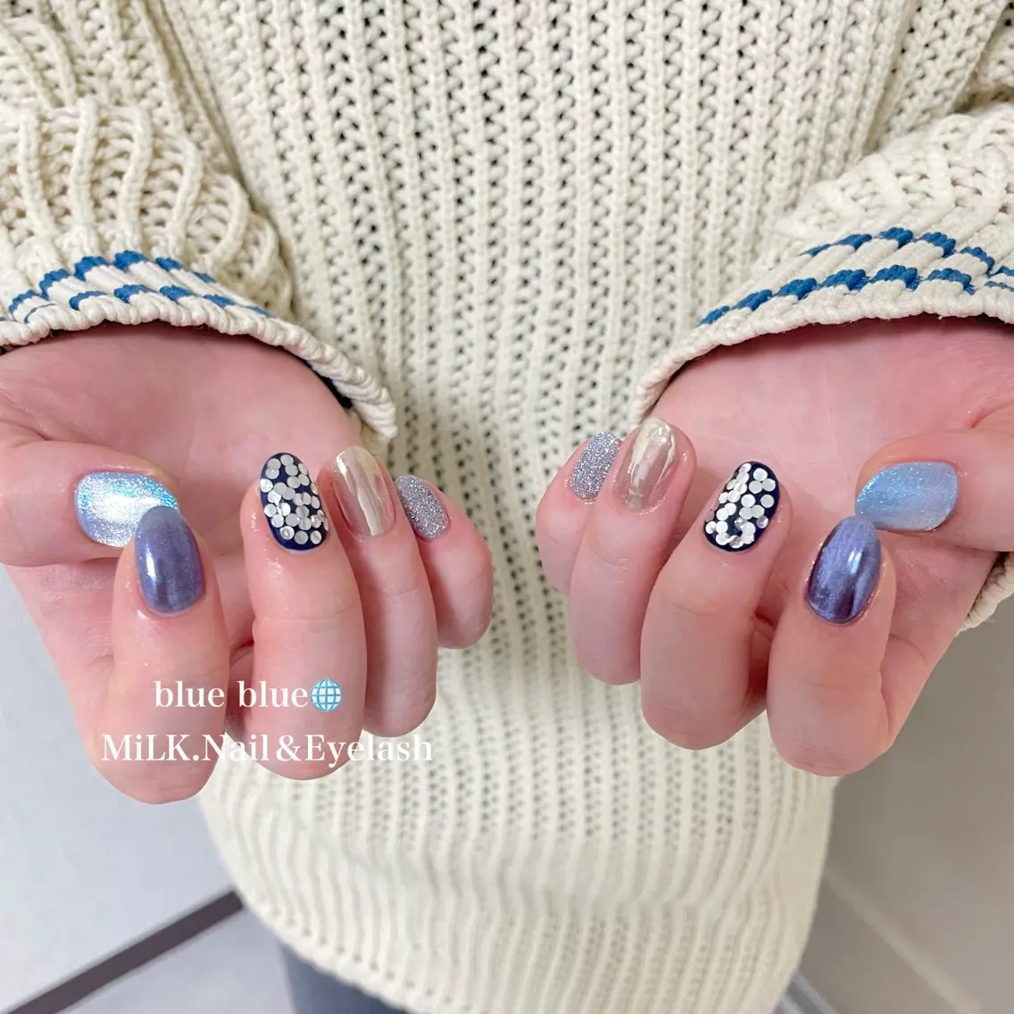 ネイル ハンドネイル MiLK. wakaのマツエク・マツパデザイン