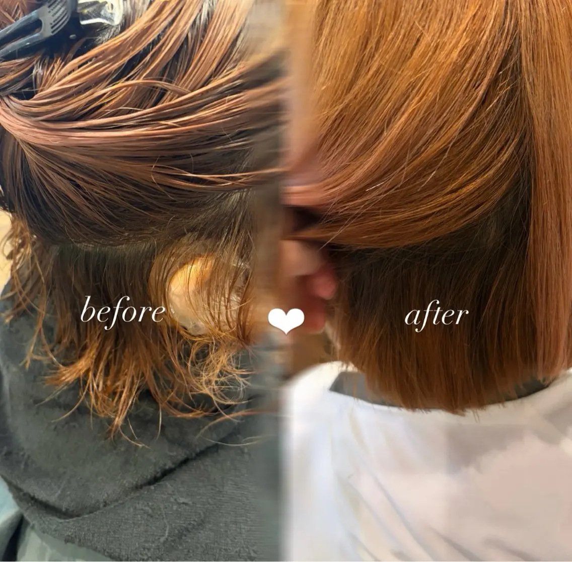 ショート パーマ カット 縮毛矯正 トリートメント カラー/美髪縮毛矯正 💞/mao⟡のヘアスタイル