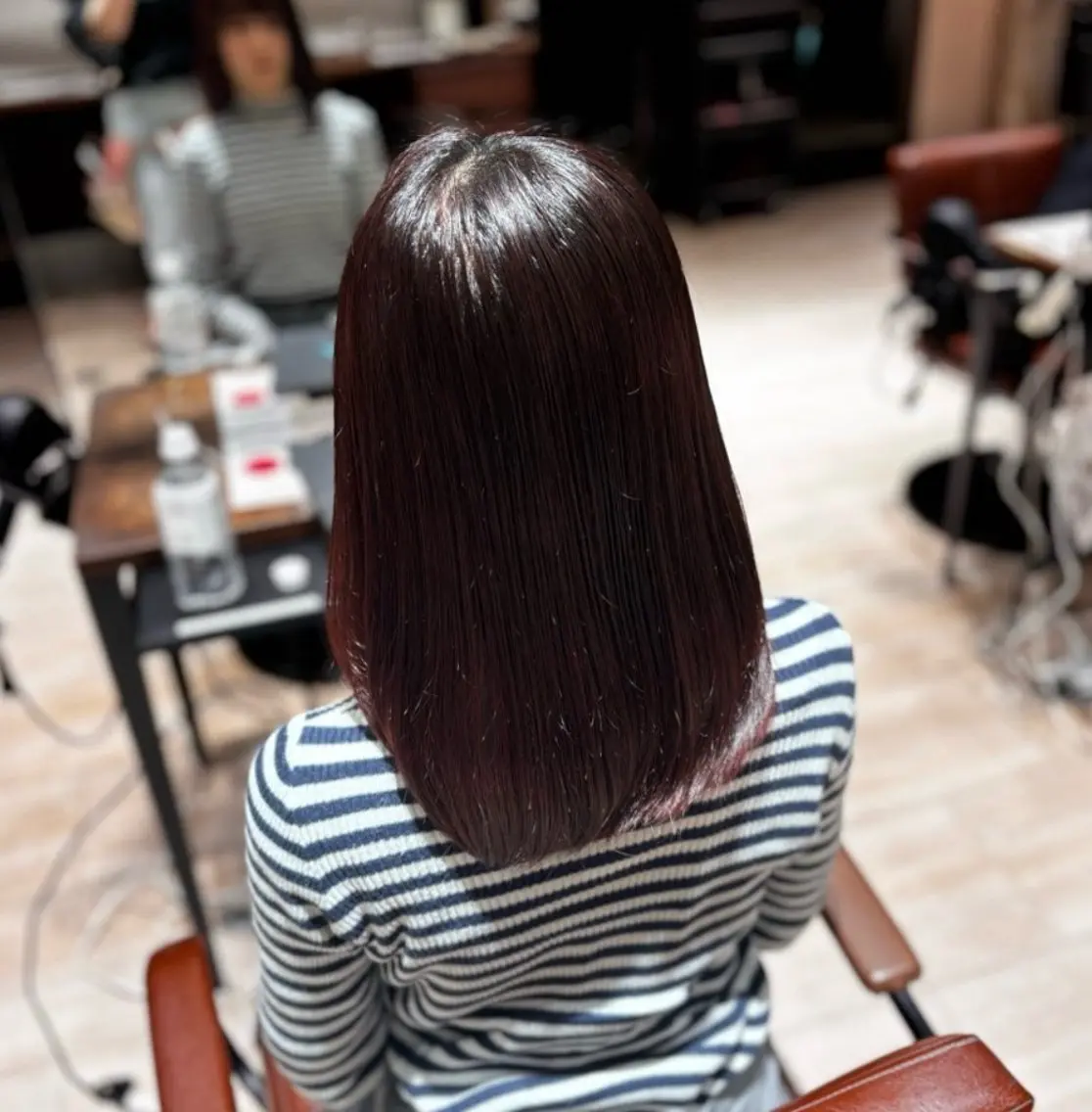セミロング カラー 🎀韓国ヘア🎀 𝓡𝓲𝓷𝓱𝓪のヘアスタイル