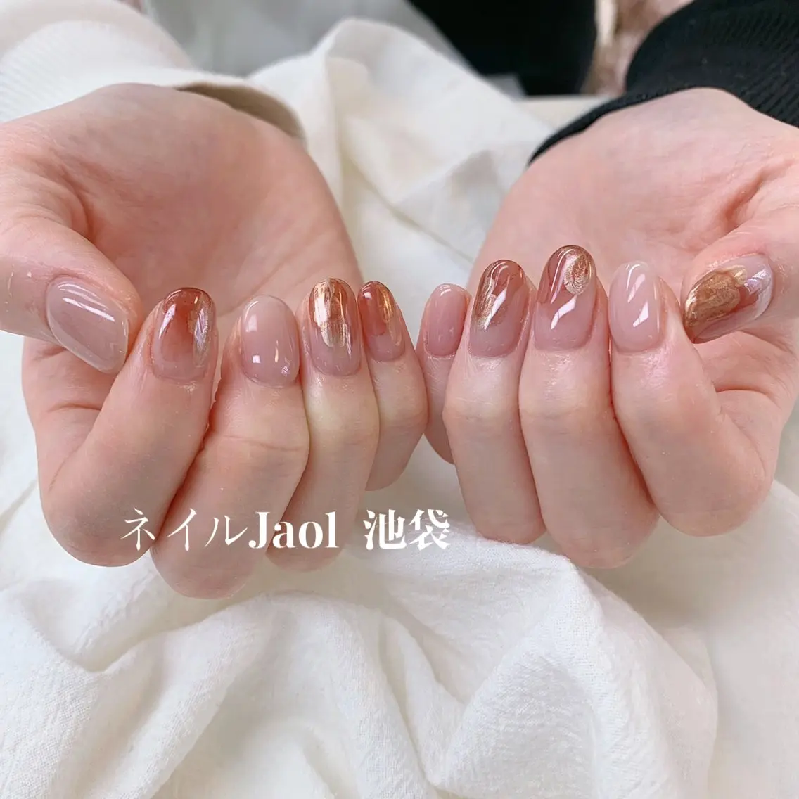 ミディアム ネイルJaol 池袋のネイルデザイン