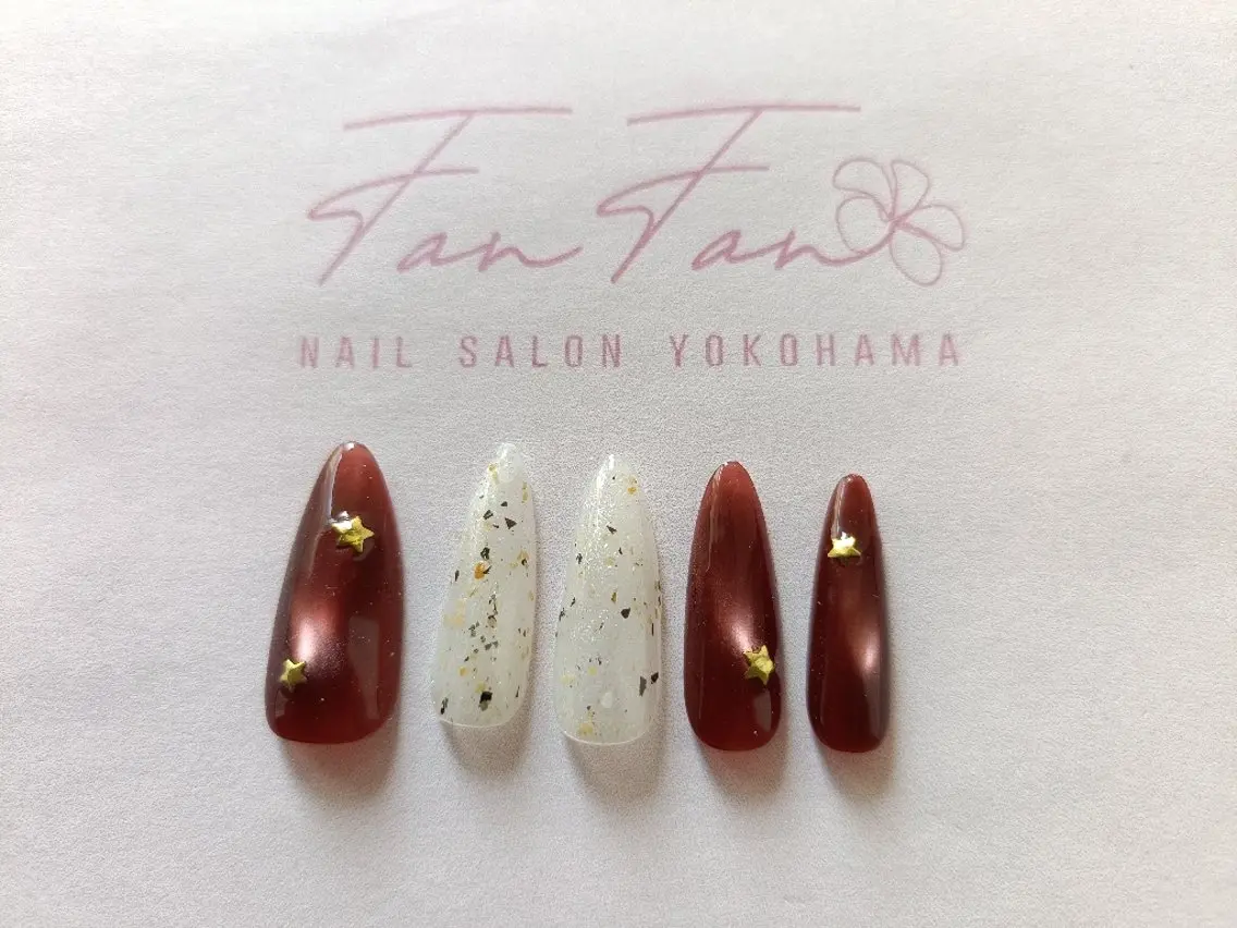 ネイル シンプルネイル RUE FANFANNAILのネイルデザイン