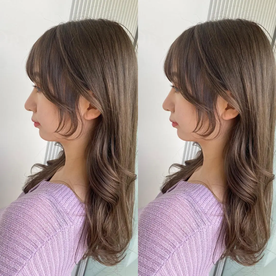 ロング ヘアアレンジ ロングレイヤー 顔周りカット レイヤーカット ロング カット ヘアカラー トリートメント 誰より丁寧なカット/ 小林輝/レイヤーのヘアスタイル