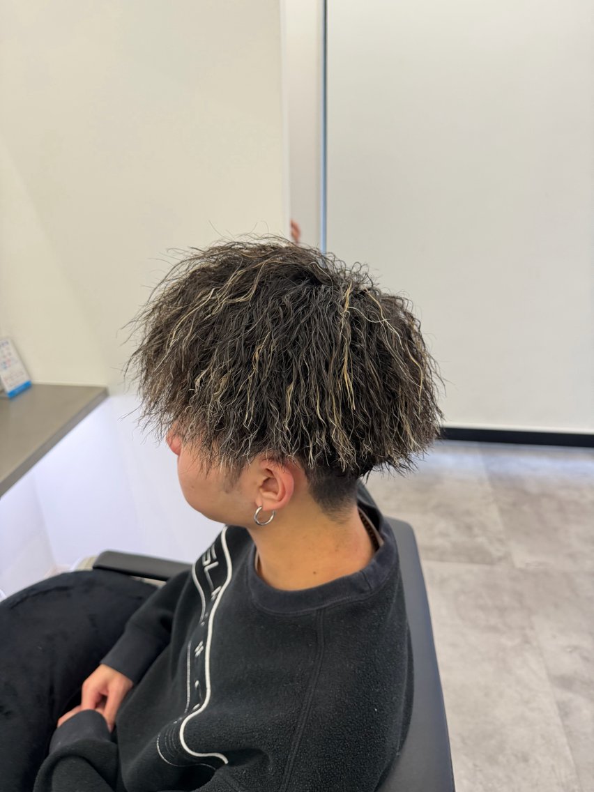 ミディアム メンズ 【メッシュ×パーマ】 ❤️🔥Koukiのヘアスタイル