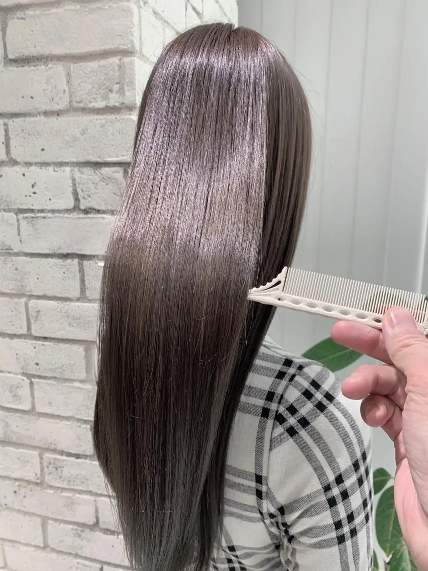 【髪質改善ヘアエステ】サブリミックトリートメント+前髪カット✂︎の写真
