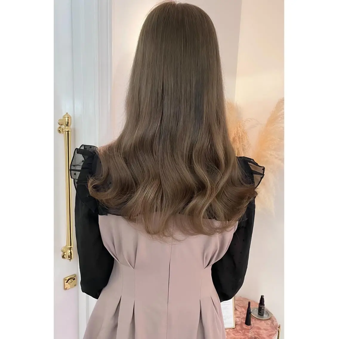 ロング カラー ブリーチ miyu /トレンド カラー×艶髪のヘアスタイル