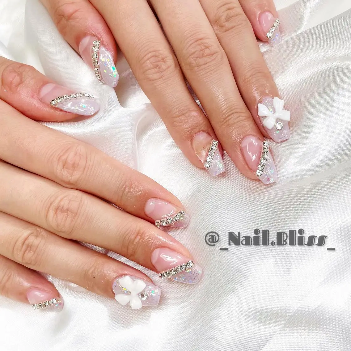 ネイル ワンホンネイル ハンドネイル NAIL BLISSのネイルデザイン