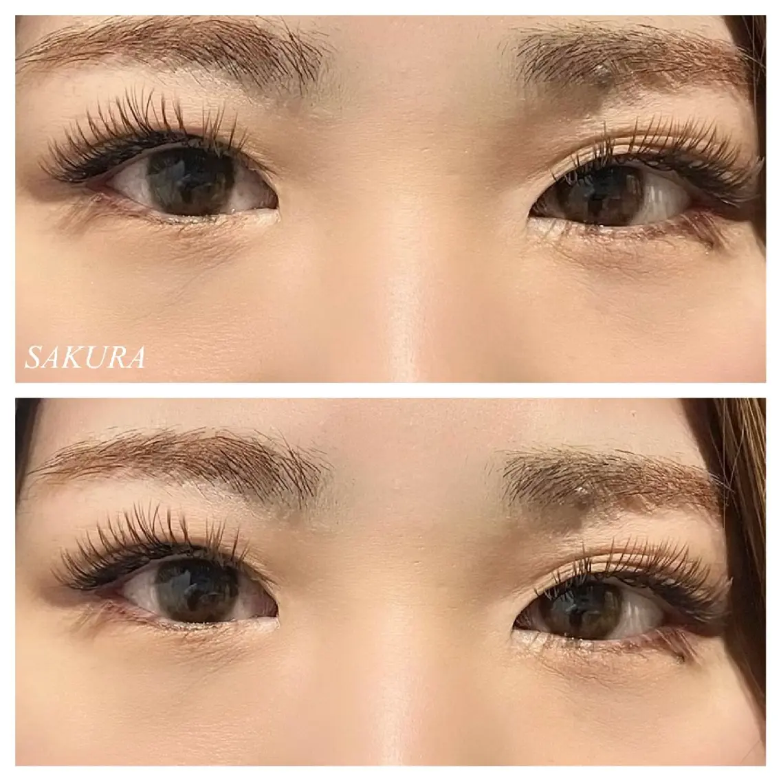マツエク・マツパ バインドロック カラーマツエク EYE405 SAKURAのマツエク・マツパデザイン