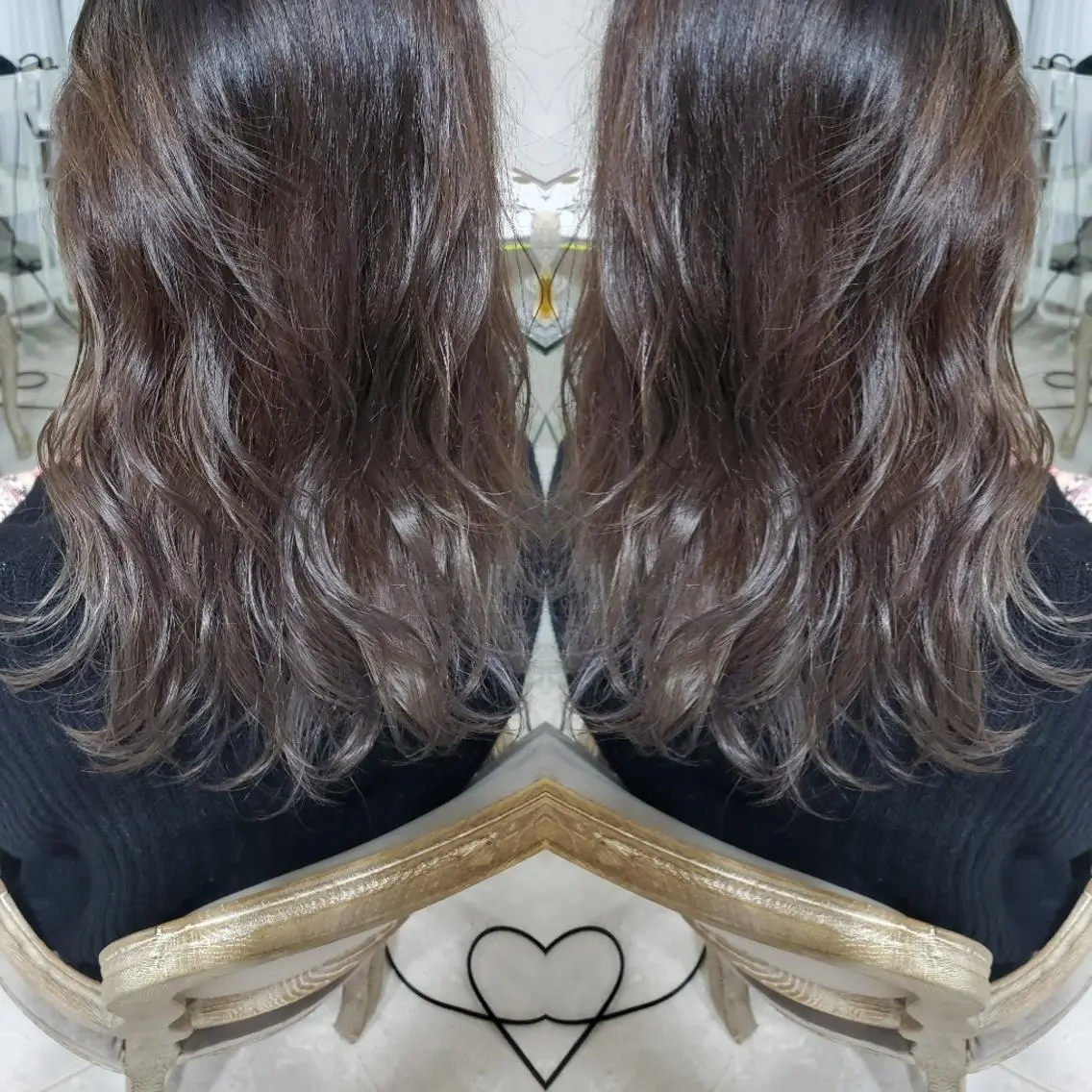 ロング ヘアアレンジ See by merのマツエク・マツパデザイン