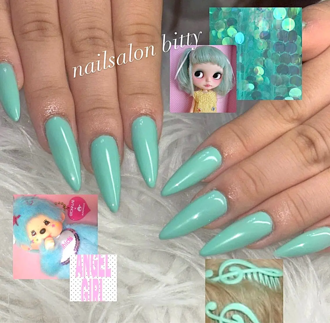 ネイル ハンドネイル Bitty💟 Marinのネイルデザイン