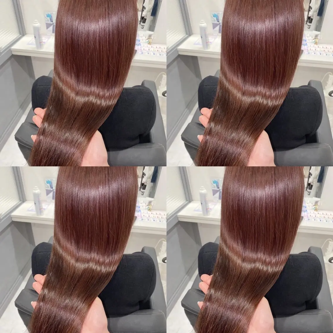 ロング カラー ヘアカラー トリートメント 🦋REISA🦋 エクステ×ハイトーンのヘアスタイル