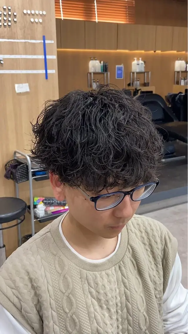 【モデル様限定価格⚡️モテ髪確定❤️🔥】カット➕シャドウパーマ🔥の写真