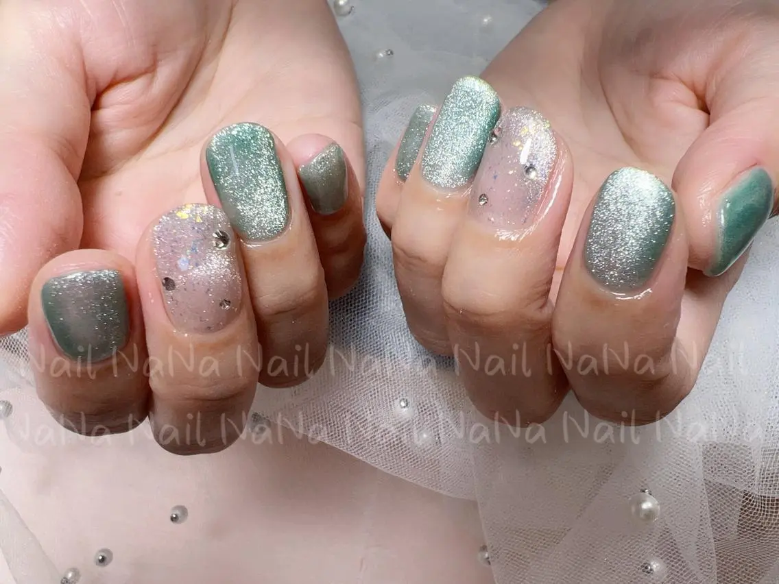 ショート カラー ネイル ハンドネイル Nail NaNaのネイルデザイン
