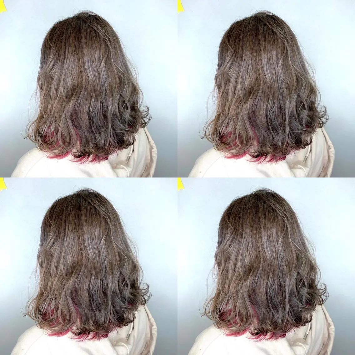 ミディアム 亀川蓮 Agu hairのヘアスタイル