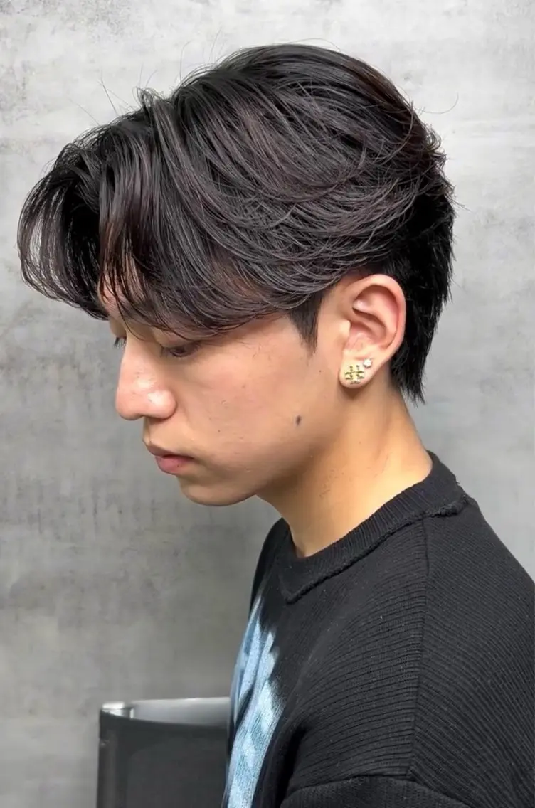 パーマ メンズ メンズパーマ ニュアンスパーマ カット パーマ 似合わせカット/ 髪質改善🌼MAKIのヘアスタイル