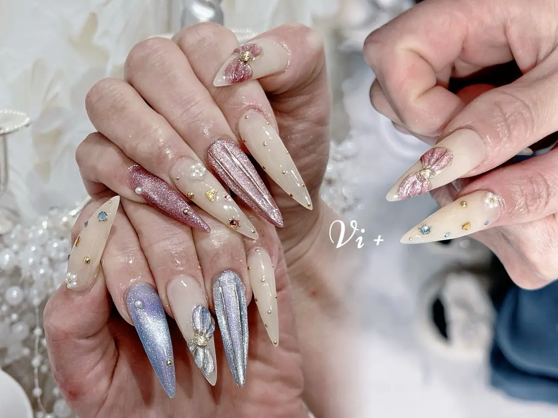 ネイル ハンドネイル ✨Nailsalon Vi+✨のネイルデザイン