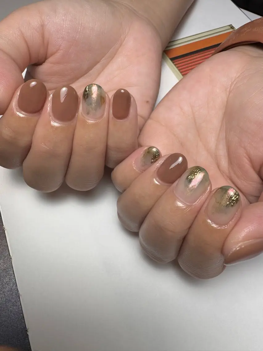 ネイル ニュアンスネイル ハンドネイル 白日-hakubi nail-のネイルデザイン
